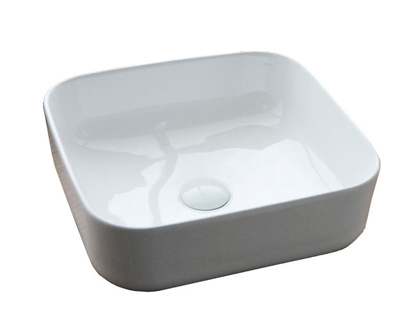 online Lavabo da Appoggio 38,5x38,5x13,5 cm in Ceramica TFT Helsinki 2 Bianco