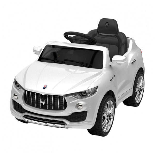 sconto Macchina Elettrica per Bambini 6V con Licenza Maserati Levante Bianca