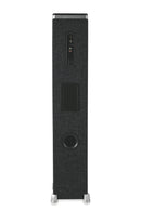 Altoparlante Speaker a Torretta 120W Wireless con Radio in Tessuto Kooper Techno Nero