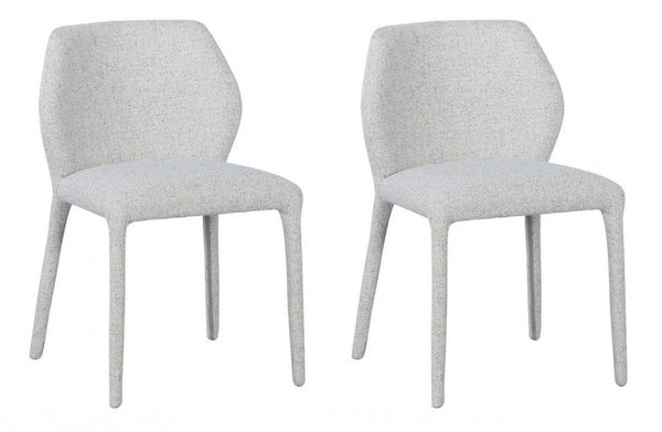 online Set 2 Sedie da Soggiorno 50x55x77,5 cm in Poliestere Libby Rainy