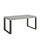 Tavolo Allungabile 180-284x90x77 cm Tecno Premium Cemento