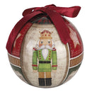 Set 14 Palle di Natale Ø7,5 cm in Polyfoam con Box Schiaccianoci