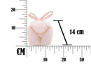 Ferma Porte Square Rosa 14,5x14x20 cm in Cotone