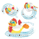 Anatra per Bagnetto con Accessori Yookidoo Jet Duck Create Firefighter 40172