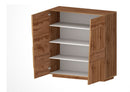 Credenza 2 Ante 120x44x126 cm Pongo 2A Rovere Wotan  