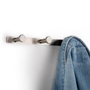 Appendiabiti da Parete Hamilton Imballo 1 Pezzo Nichel Satinato Acciaio Emuca