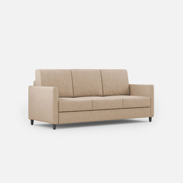 prezzo Divano 3 Posti 198x85x85 cm Karay in Tessuto Beige