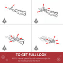 Albero di Natale Artificiale 210 cm 499 Rami Verde