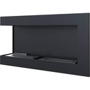 Camino a Bioetanolo da Incasso 90x48 cm Flig Tampa Nero Angolo a Sinistra