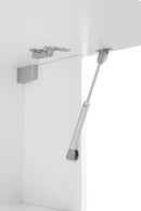 Parete Attrezzata Soggiorno 280x30x180 cm Maruska n°7 Bianco Lucido 