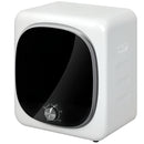 Mini Asciugatrice Portatile 48x40x56 cm Capienza 4 kg 5 Programmi 800W Carica Frontale Tamburo in Acciaio Inox Bianco      