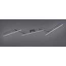 Plafoniera da Interno a led in Metallo Nero Opaco