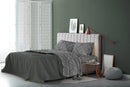 Set Lenzuola Sopra Sotto e Federe in Microfibra City Life Grey Varie Misure