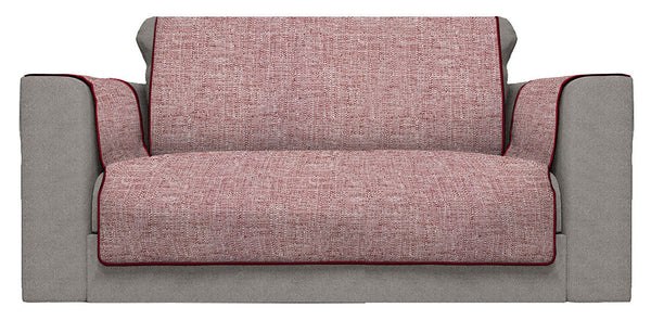 Copridivano con Copri Braccioli in Poliestere Bordeaux Varie Misure acquista