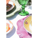 Set 6 Sottopiatti in Plastica Ø 34cm Villa d'Este Hippy Smerlato Blu Petrolio