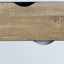 Mobile Bradley 147x39x82 h cm in Legno Bianco