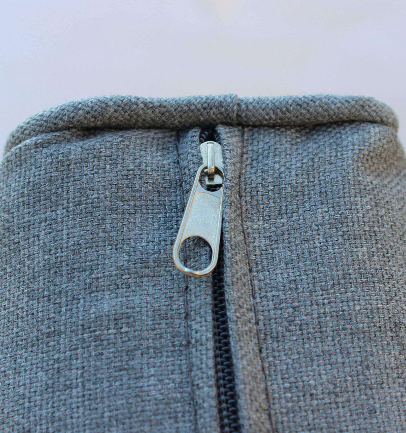 Set Salotto da Giardino Divano 2 Poltrone e Tavolino con Cuscini in Alluminio Antracite