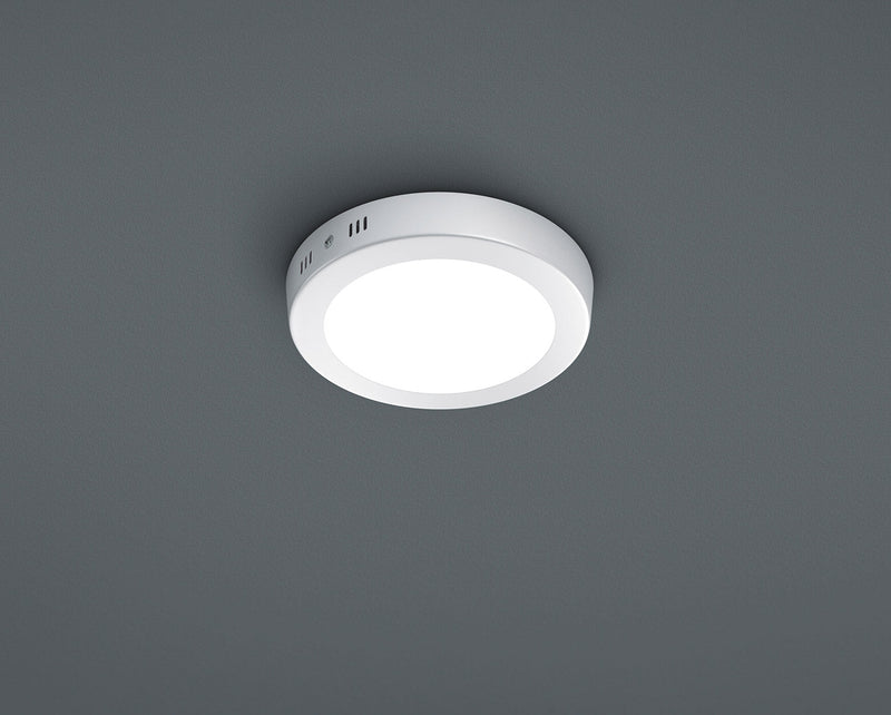 Plafoniera da Interno a LED in Alluminio Bianco