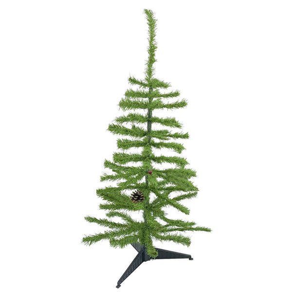 Albero di Natale 70H cm Rami pieghevoli e pigne Abete Artificiale in PVC prezzo