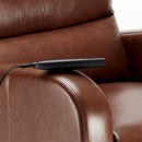 Poltrona Alzapersona Elettrica 1 Motore 71x76x116 cmin Similpelle Marrone