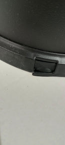 Pattumiera Gettacarte Ø25xh60 cm Autoestinguente In Acciaio Verniciato Nero Seconda Scelta