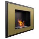 Camino a Bioetanolo da Parete 80x59 cm Flig Los Angeles Oro Senza Vetro