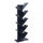 Libreria Ariane 50x25x141,5 h cm in Truciolare bilaminato Antracite