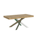 Tavolo Allungabile 200-304x90x77 cm Volantis Quercia Natura Telaio 4A 