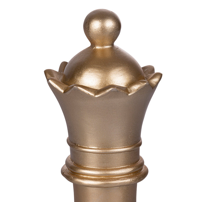 Torre Scacchi Decorativo Ø9x25,5 cm  in Poliresina VdE Tivoli 1996 Chess