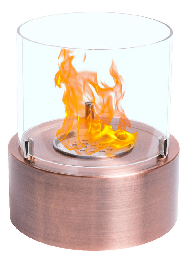 Camino a Bioetanolo da Tavolo Ø18x21 cm Classic Rame acquista