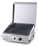 Piastra di Cottura in Ghisa a Gas GPL e Metano Ompagrill Plancha Single 4043 Cover/M