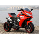 Moto Motocicletta Elettrica per Bambini 6V Kidfun Rossa