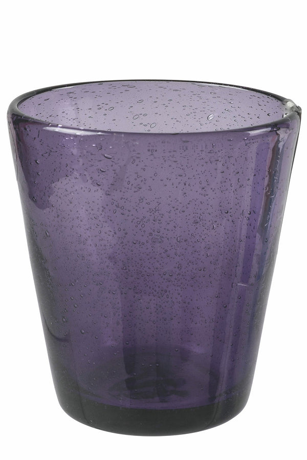 Set 6 Bicchieri per Acqua in Pasta Di Vetro 250 ml Villa d'Este Home Tivoli Viola Cancun Satin prezzo