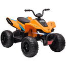 Quad Elettrico per Bambini 12V McLaren MCL 35 Nero e Arancione