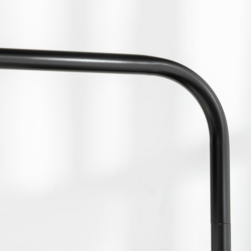 Piantana da Interno 64x38x163,5 cm Paralume in Tessuto Effetto Lino Bianco