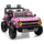 Macchina Elettrica per Bambini 24V Licenza Ford Bronco Raptor 2 Posti con Telecomando Rosa
