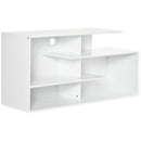 Mobile TV Da 32” a 52” 120x40x60 cm in MDF Bianco