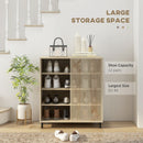 Mobile Scarpiera 12 Paia 80x40x93 cm in Legno Truciolare Naturale