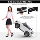 Macchina Elettrica per Bambini 12V con Licenza Mercedes GLA 45 AMG Bianca