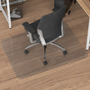 Tappetino per Sedia Ufficio Salvapavimento 90x120 cm in Plastica Trasparente