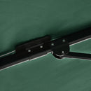 Ombrellone da Giardino 250x250 cm a Manovella con Rotazione 360° e Parasole Regolabile Verde 