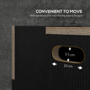 Box Jump Pliometrico a 3 Altezze 61-51-41 cm in Legno Antiscivolo Nero