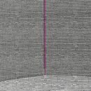 Rete di Protezione per Trampolini a 6 Pali con Ingresso con Cerniera Ø244x180 cm in PE Nero e Rosa