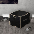 Box Jump Pliometrico a 3 Altezze 76-61-51 cm in Legno Antiscivolo Nero