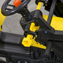 Escavatore A Pedali per Bambini con Ruspa Giallo   