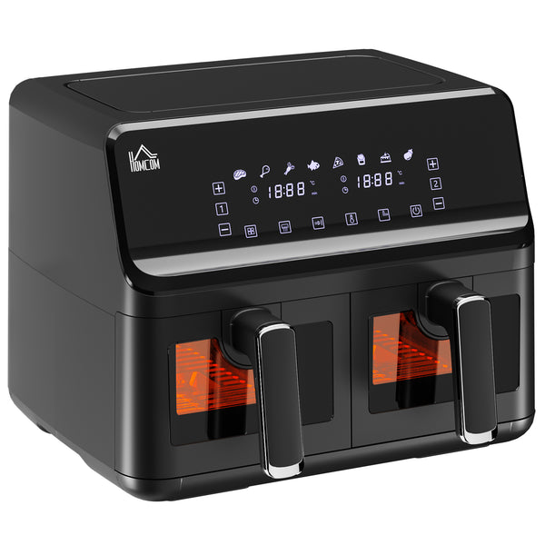 Friggitrice ad Aria 2 Cestelli Indipendenti 4 L Schermo LED Touch Nero acquista