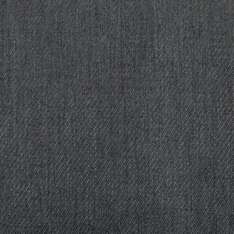 Divano Angolare 3 Posti 249,5x162,5x95 cm in Tessuto Grigio Scuro