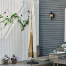 Copertura per Ombrellone 3x3 m Impermeabile Custodia con Cerniera e Laccio Beige    