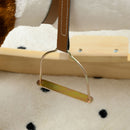 Cavallo a Dondolo per Bambini 68x26x62 cm con Suoni in Peluche Marrone