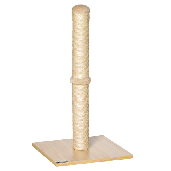Tiragraffi per Gatti con Palo in Sisal Alto 60 cm Beige online